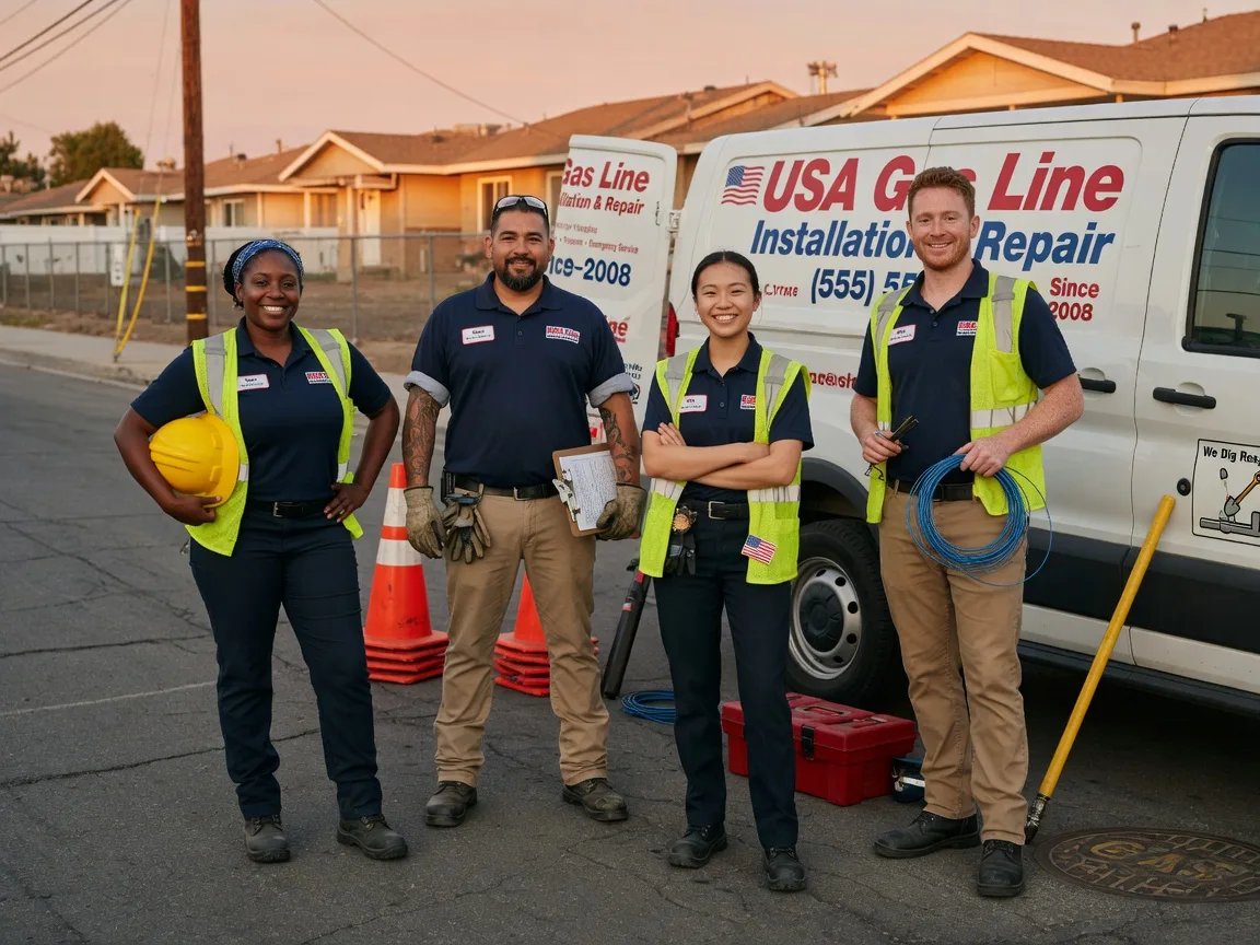 Gas Line Installation company in Olin, NC